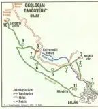 Ökológiai tanösvény, Buják