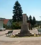 Világháborús emlékmű, Ibafa