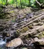 Ferde vízesés, Óbánya