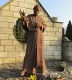 Gergely apát szobra, Zalaapáti