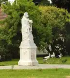 Szent István szobor, Lébény