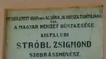 Alsorajk Kisfaludi Strobl Zsigmond Emlekszoba