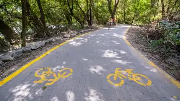 Kerékpárúttal kötik össze a Gerecse két festői települését