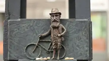 Budapest Herzl Tivadar Miniszobor