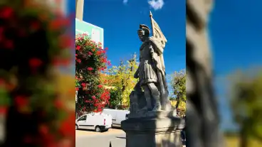 Mor Szt Florian Szobor