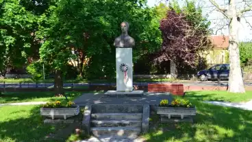 Nyirvasvari Vasvari Pal Mellszobor